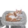 96cm Cat Tree Tower Light Grey With Side Slope, thumbnail 2 of 8