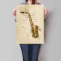 Set Of Musical Instrument Prints, thumbnail 5 of 5