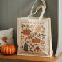 Personalised Autumn Market Tote Bag, thumbnail 1 of 3