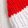 Santa Hat Knitting Kit Adult, thumbnail 3 of 9