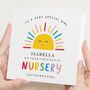 First Day At Nursery Card For Daughter, thumbnail 1 of 7