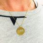 Love Medallion Necklace, thumbnail 1 of 3