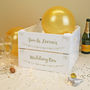 Personalised Celebration Crate With Metallic Text, thumbnail 1 of 6