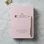 Personalised Gold Foil Teacher Notebook, thumbnail 3 of 6