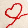 Valentines Blanket Easy Knitting Kit, thumbnail 3 of 8