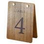 Table Numbers Wooden Tent, thumbnail 2 of 3
