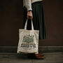 Addicted To The Next Chapter, Cotton Tote Shoulder Bag, Book Gift, thumbnail 8 of 8