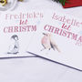 Personalised Robin 'First Christmas' Card, thumbnail 3 of 3