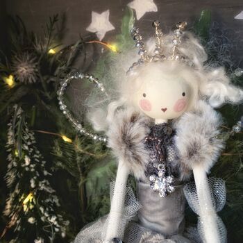 Personalised Vintage Style Christmas Fairy, 6 of 7