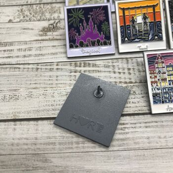 Photograph Travel Inspired Enamel Pin Selection, 4 of 9