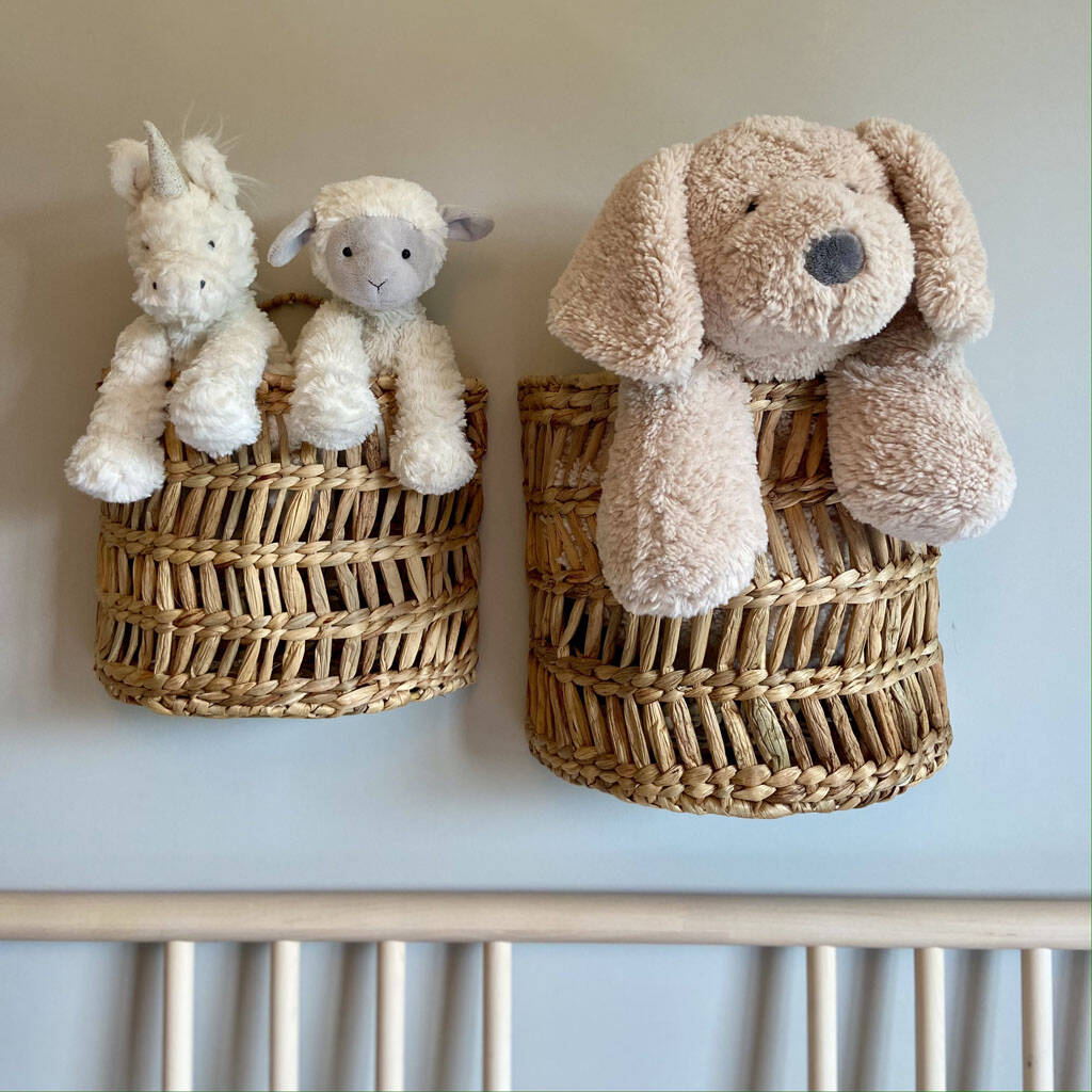 Natural Hanging Storage Basket By The Wedding of my Dreams