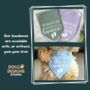 Pregnancy Announcement Dog Bandana Black/White, thumbnail 4 of 8