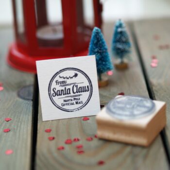 From Santa North Pole Rubber Stamp, 5 of 5