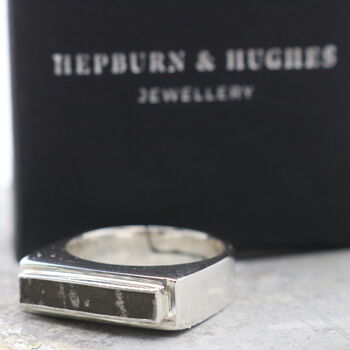 Spitfire Ring For Men | Set In Sterling Silver, 2 of 6