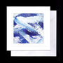 Four Hand Painted Greeting Cards 'Abstract Eleven', thumbnail 3 of 4