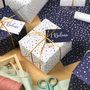 Christmas Stars 'I Believe' Mixed Wrapping Paper Set, thumbnail 6 of 12
