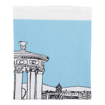 Edinburgh Tea Towel Blue, 2 of 4