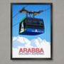 Arabba Ski Resort Poster, thumbnail 1 of 6