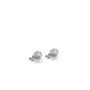 Shell Stud Earrings Sterling Silver, thumbnail 2 of 5