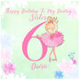 Personalised Birthday Card For Daughter, God Daughter, thumbnail 4 of 4