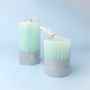 G Decor Scented Grooved Gardenia Pillar Candle, thumbnail 5 of 5