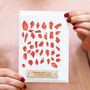 Personalised 40th Ruby Wedding Anniversary Card, thumbnail 1 of 2