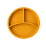Silicone Plate With Removable Divider Mustard, thumbnail 2 of 5
