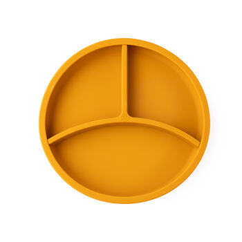 Silicone Plate With Removable Divider Mustard, 2 of 5