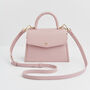 Pink Small Structured Tote Bag, thumbnail 5 of 10