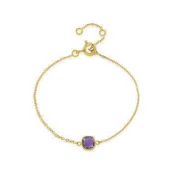 Brooklyn Gemstone And Gold Plated Bracelet, 6 of 9