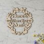 Home Is Where Your Mum Is Wooden Cut Out Plaque, thumbnail 1 of 2