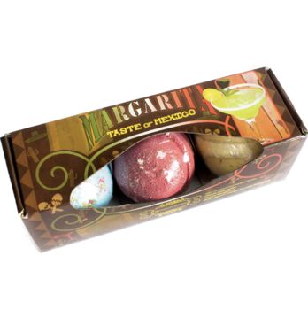 Margarita Cocktail Bath Bombs Gift Set, 3 of 6