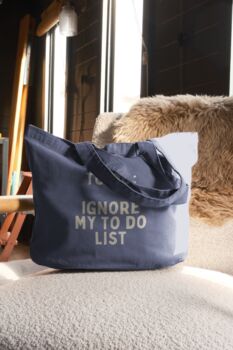 To Do: Ignore My To Do List | Tote Bag, 3 of 3