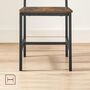Set Of Two Dining Chairs Industrial Ergonomic Design, thumbnail 5 of 6