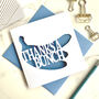 'Thanks A Bunch' Thank You Card, thumbnail 2 of 4