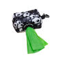 Funk The Dog Poo Bag Pouch Black And White Footballs, thumbnail 3 of 3