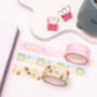 Cute Let's Bee Friends Washi Tape, thumbnail 3 of 4