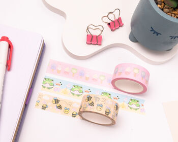 Cute Let's Bee Friends Washi Tape, 3 of 4