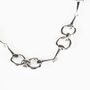 Petite Size Sterling Silver Snaffle Bit Bracelet, thumbnail 10 of 12