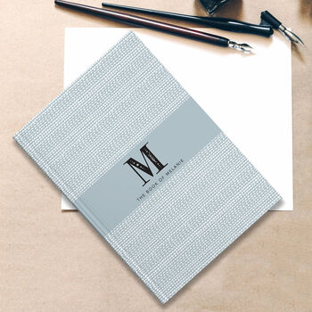 Personalised Monogram Notebook, 2 of 8