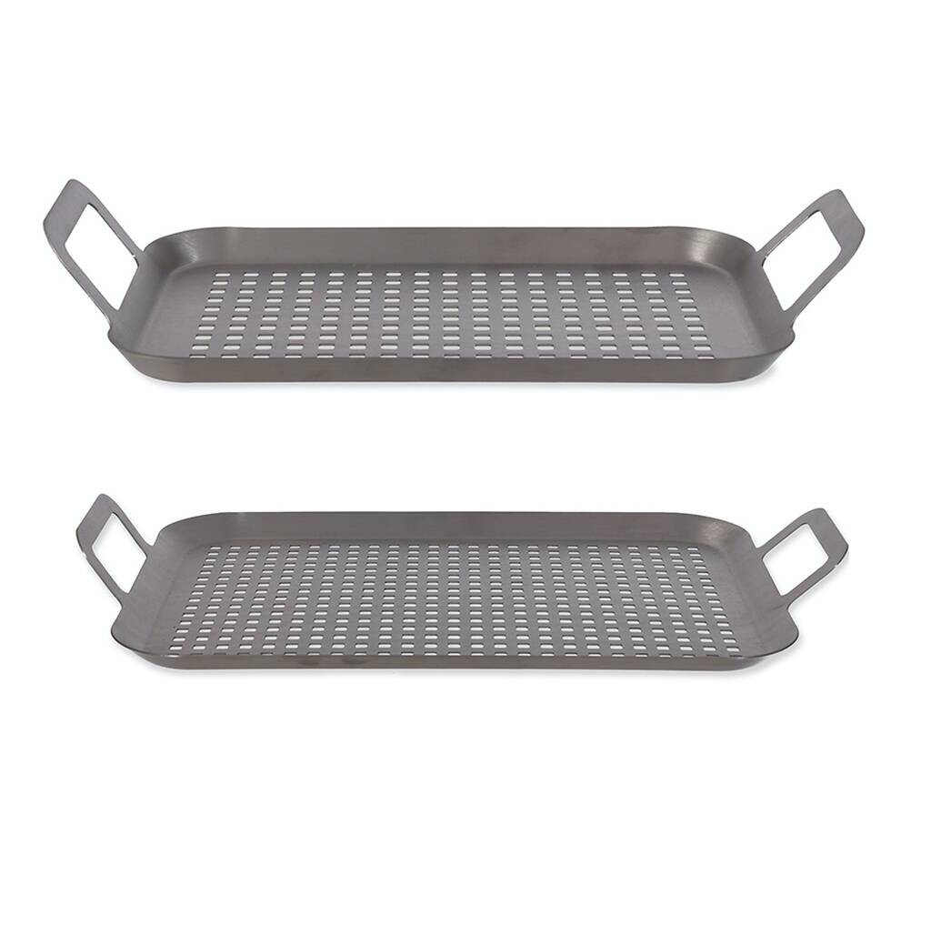 Set Of Two BBQ Trays By all things Brighton beautiful