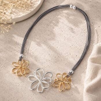 Wildflower Harmony Magnetic Fastening Necklace, 2 of 7