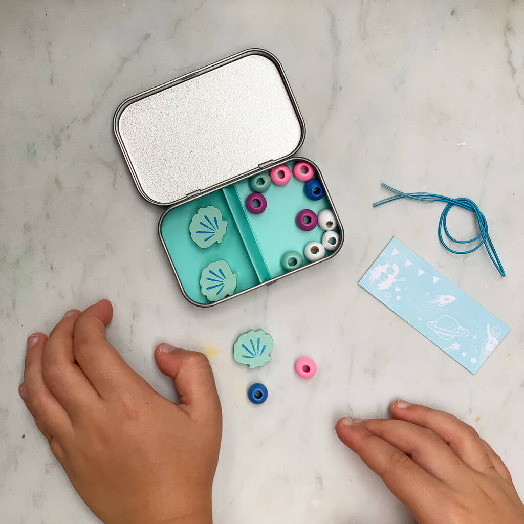 Image of Personalised Mermaid Bracelet Gift Kit