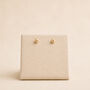 4mm Solid 9ct Gold Ball Stud Earrings, thumbnail 1 of 9