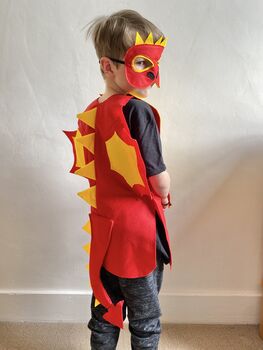 Felt Dragon Costume For Children And Adults, 6 of 11