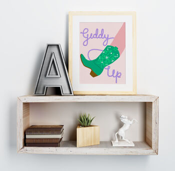 Giddy Up Art Print, 2 of 3