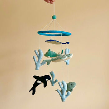 Handmade Felt Baby Cot Mobiles Baby Room Decor, 11 of 12