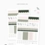 2026 Personalised A5 Weekly Planner With Gold Foil, thumbnail 8 of 10