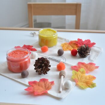 Autumn Leaves Play Dough Kit, 3 of 7