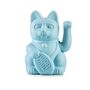 Light Blue Waving Lucky Cat, thumbnail 1 of 2